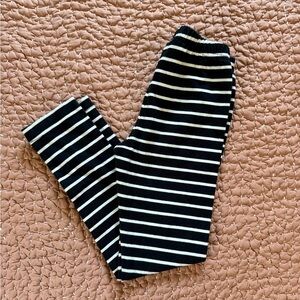 NWOT Hanna Andersson Stripe Leggings - Size 6-7 (120 cm)
